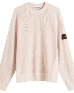 Bluza Stone Island z Waflowym Dekoltem