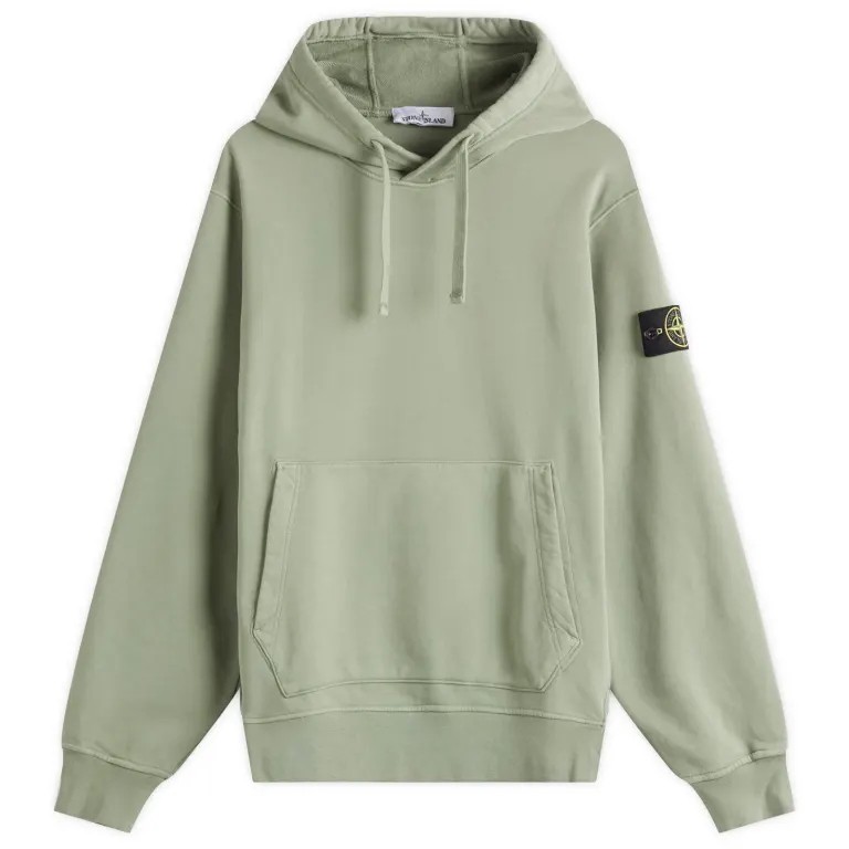 Bluza z kapturem Stone Island Popover – Sage Bluza z kapturem Stone Island Popover – Sage