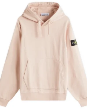 Bluza z kapturem Stone Island Popover – Antyczny Róż