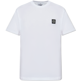 Stone Island BIAŁY T-shirt z logo