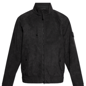 Stone Island CZARNY Kurtka kapsuła 'Ghost'