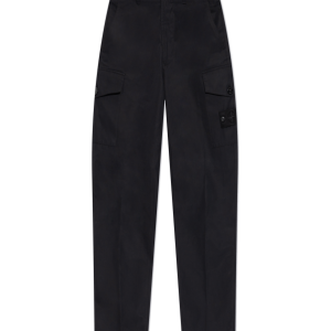 Stone Island CZARNY Spodnie kapsuła 'Ghost'