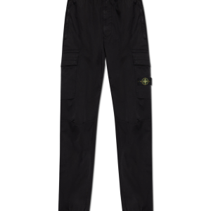 Stone Island CZARNY Spodnie typu `cargo`