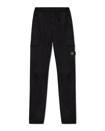 Stone Island CZARNY Spodnie typu `cargo`