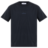 Stone Island CZARNY T-shirt z logo