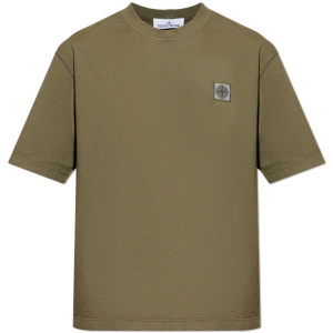 Stone Island ZIELONY T-shirt z logo