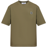 Stone Island ZIELONY T-shirt z logo