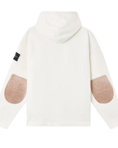 Bluza z kapturem Stone Island Knit – Off White
