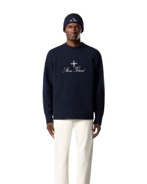 Stone Island Oversized Raglan Cewneck