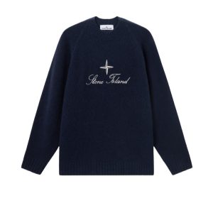 Stone Island Oversized Raglan Cewneck