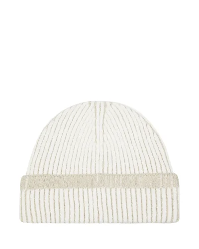 Stone Island Czapka z prążkowanej dzianiny