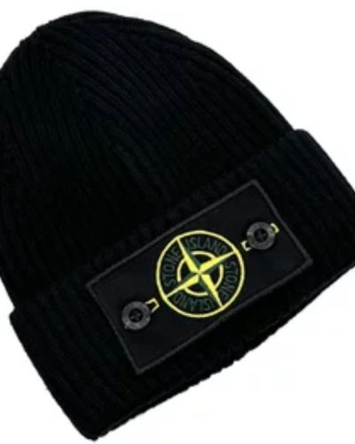 Czapka zimowa Stone Island – Black