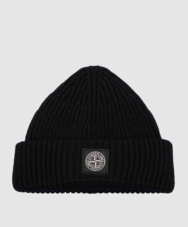 Czapka zimowa Stone Island – Black (1)