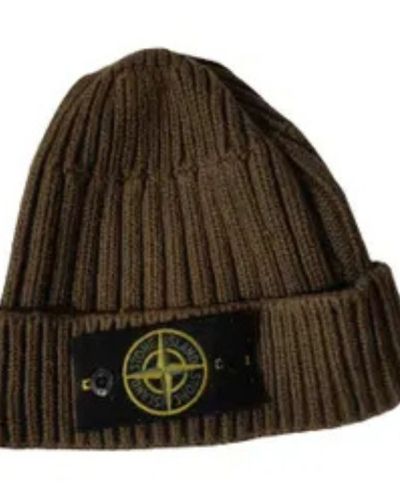 Stone Island Rib Knit Czapka