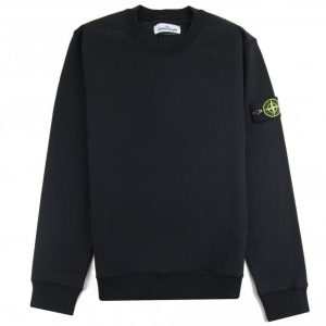 Stone Island Crewneck Sweatshirt Black