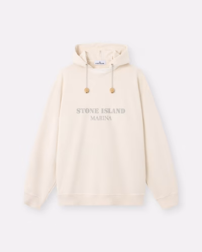 Bluza o luźnym kroju z nadrukiem Stone Island Marina